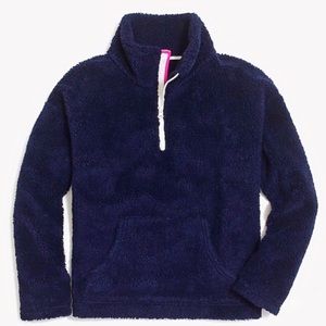 NWT Jcrew Popover Sherpa